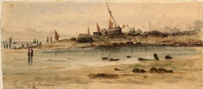 Die Black Middens, North Shields von George Balmer